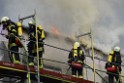 Dachstuhlbrand Koeln Poll Geislarerstr P176